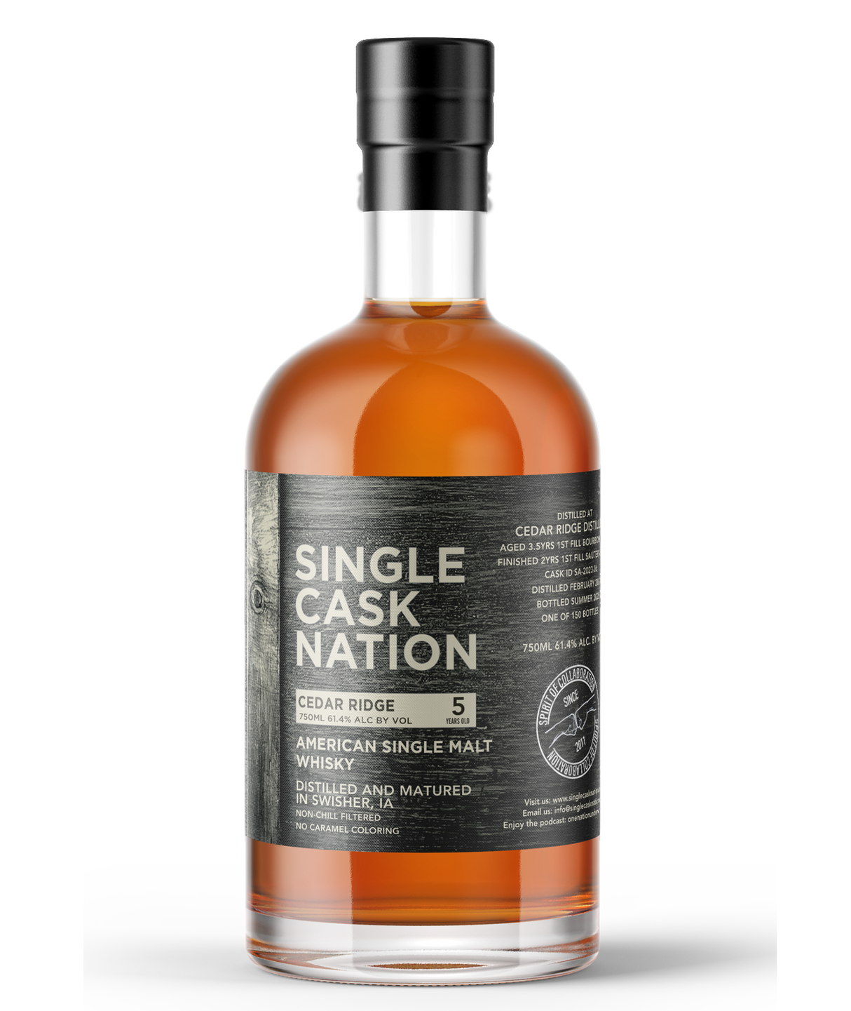 Cedar Ridge (Peated) 5 Year Old