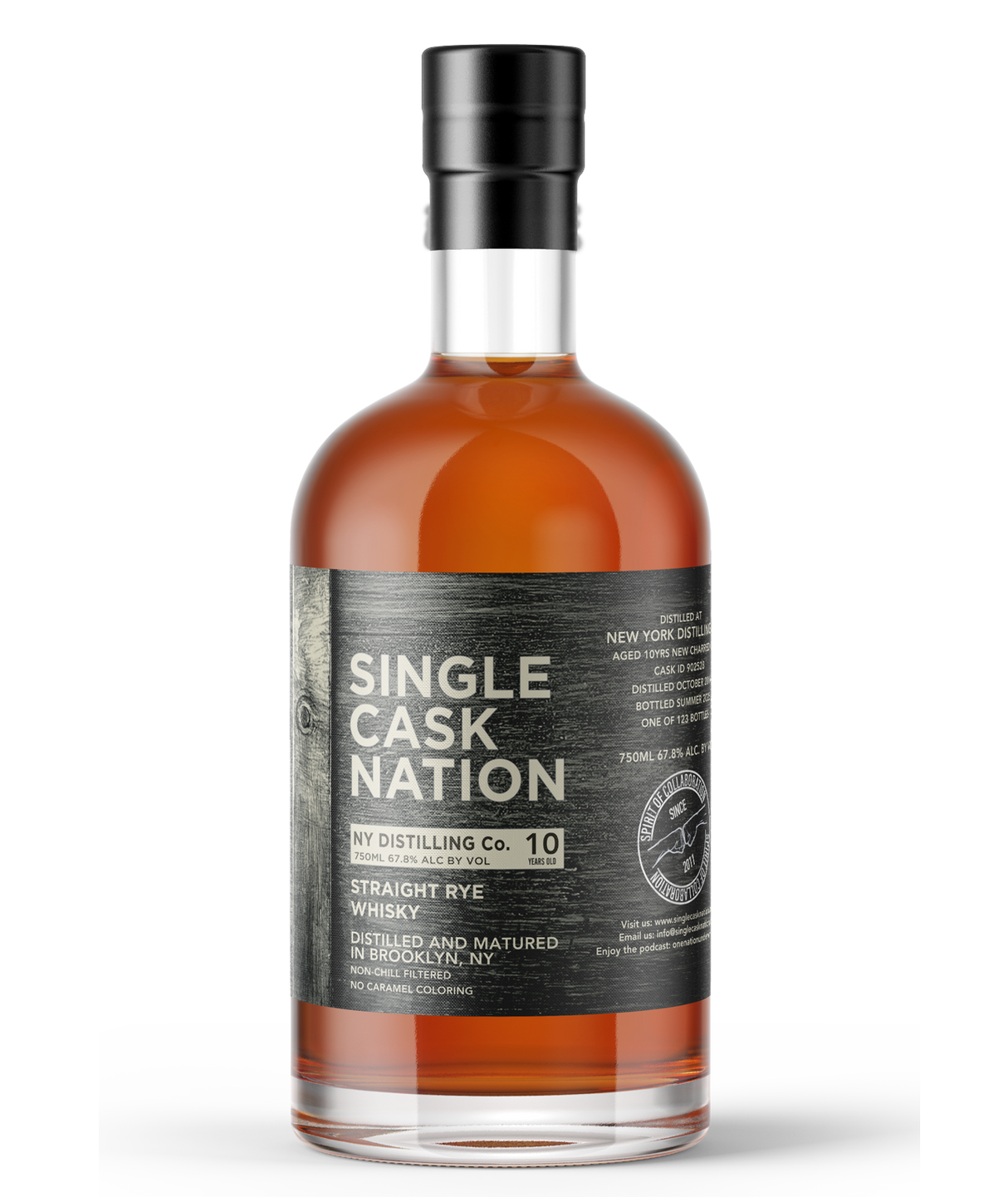 NY Distilling 10 Year Old Straight Rye Whisky