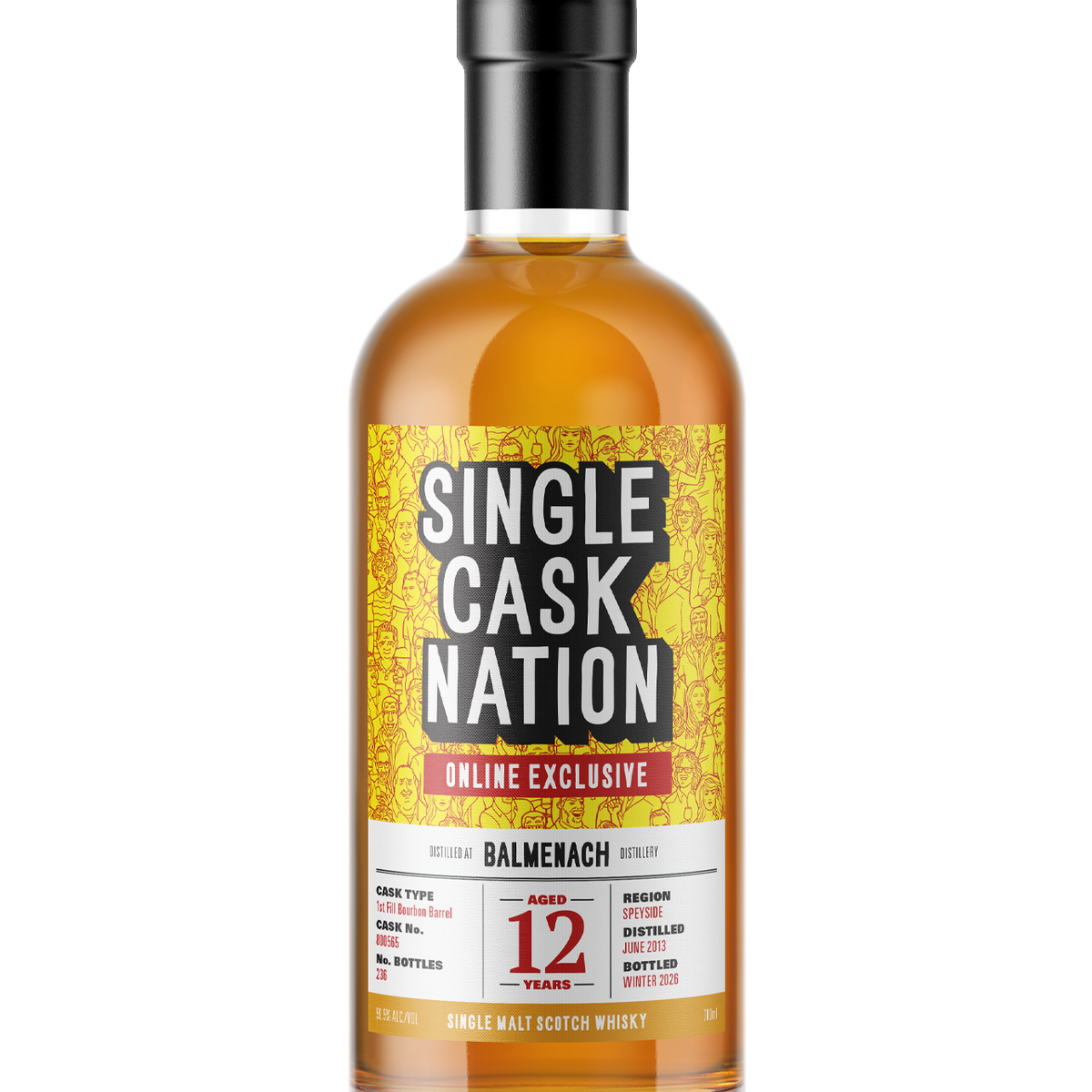 Balmenach 12 Year Old 1st Fill Bourbon Barrel – Single Cask Nation