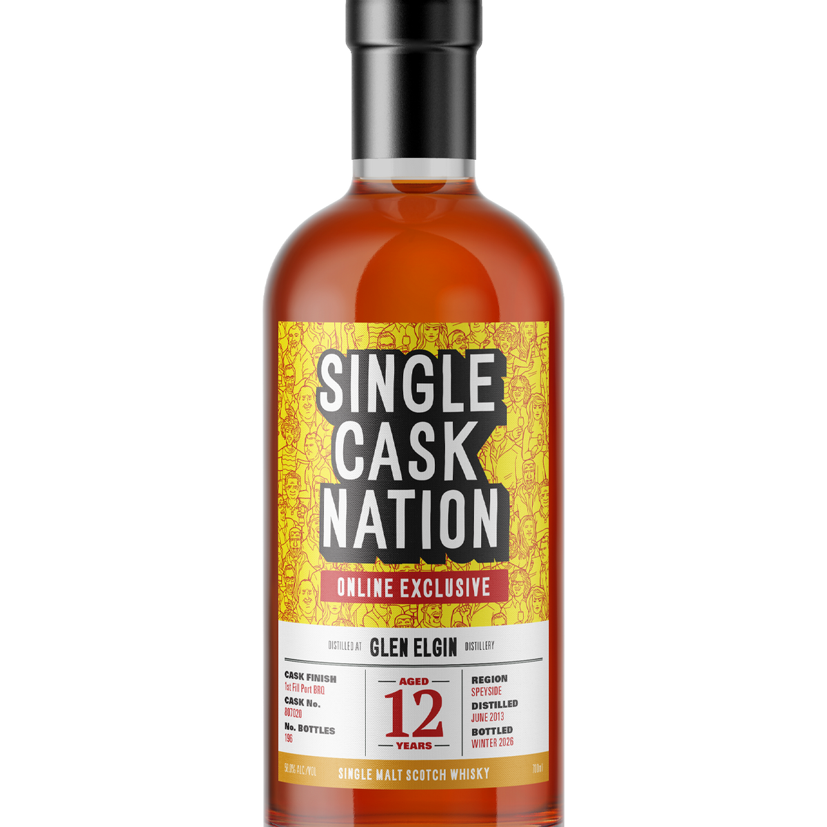 Glen Elgin 12 Year Old Port Barrique – Single Cask Nation