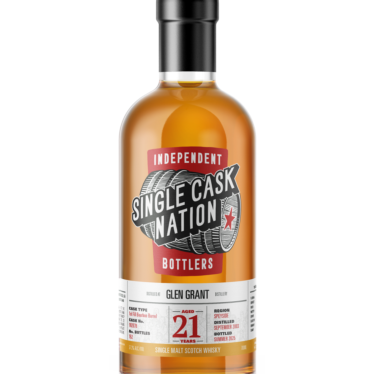 Glen Grant 21 Year Old, US Retail Release # 14 – Single Cask Nation
