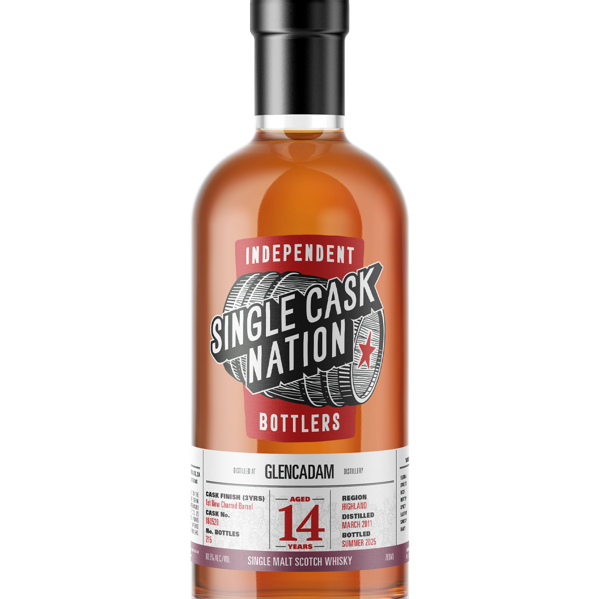 Glencadam 14 Year Old, US Retail Release # 14 – Single Cask Nation