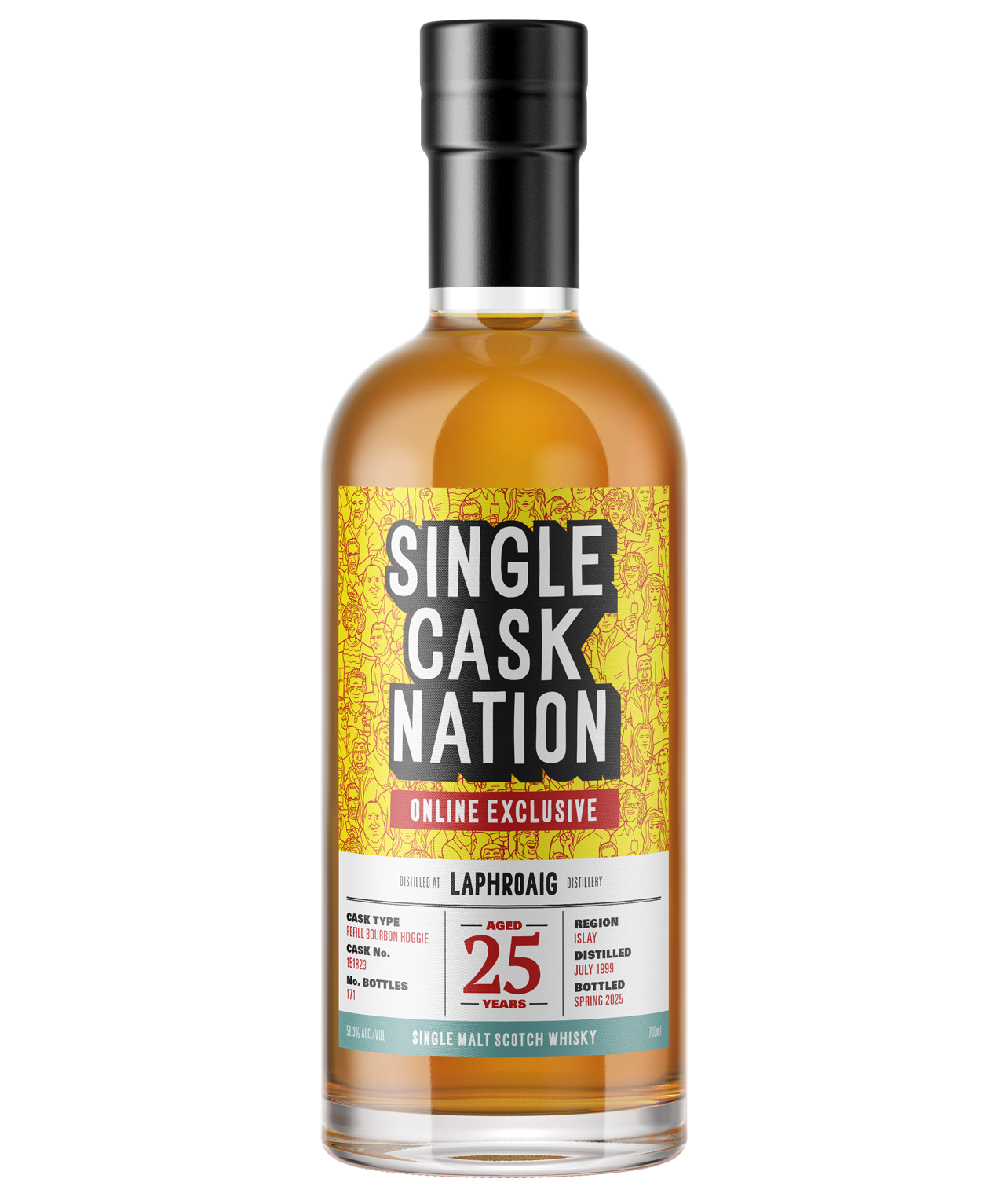 ウイスキー Impressive cask laphroaig Laphroaig 25 Year Old – Single Cask Nation