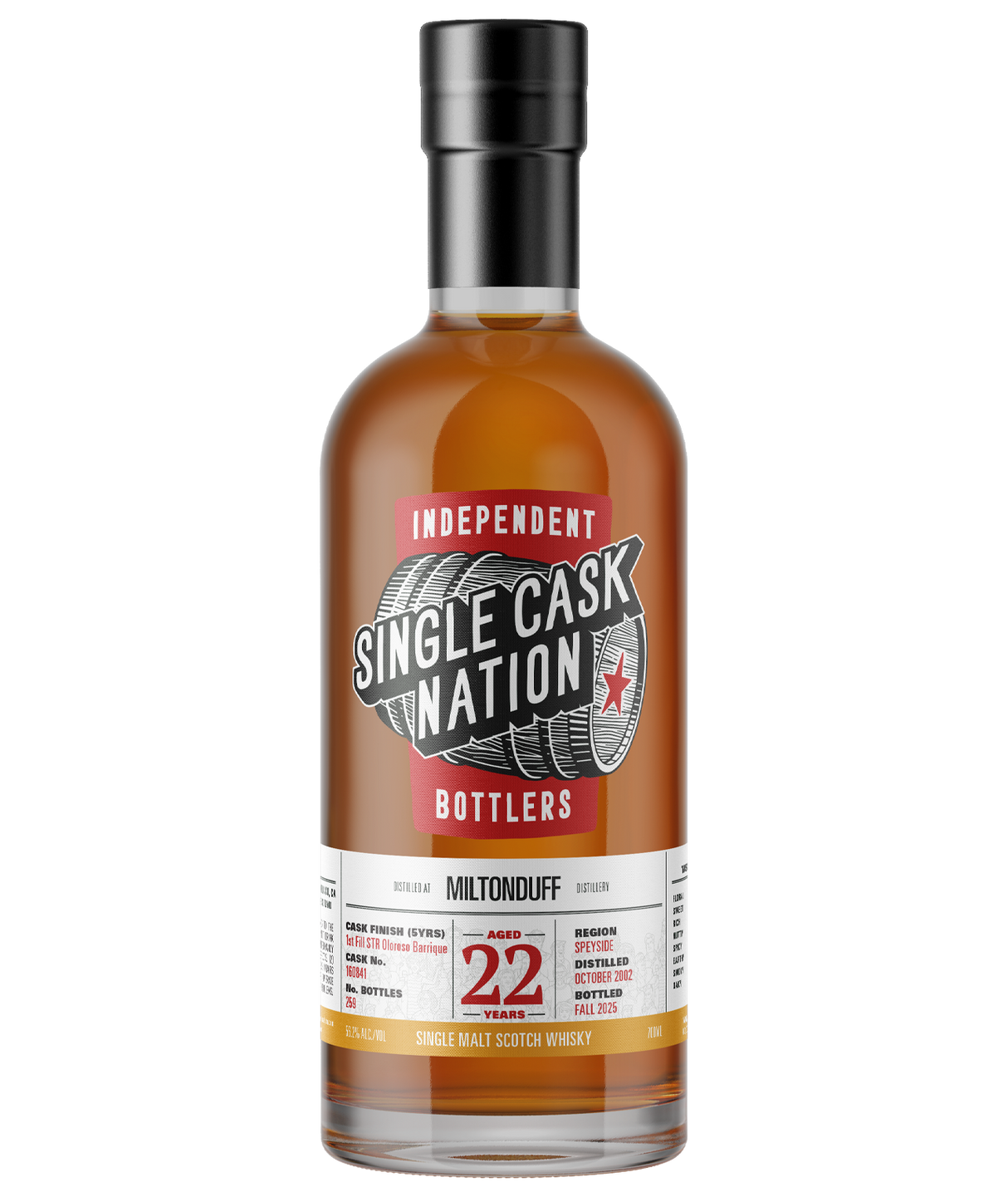 Miltonduff 22 Year Old, US Retail Release # 15