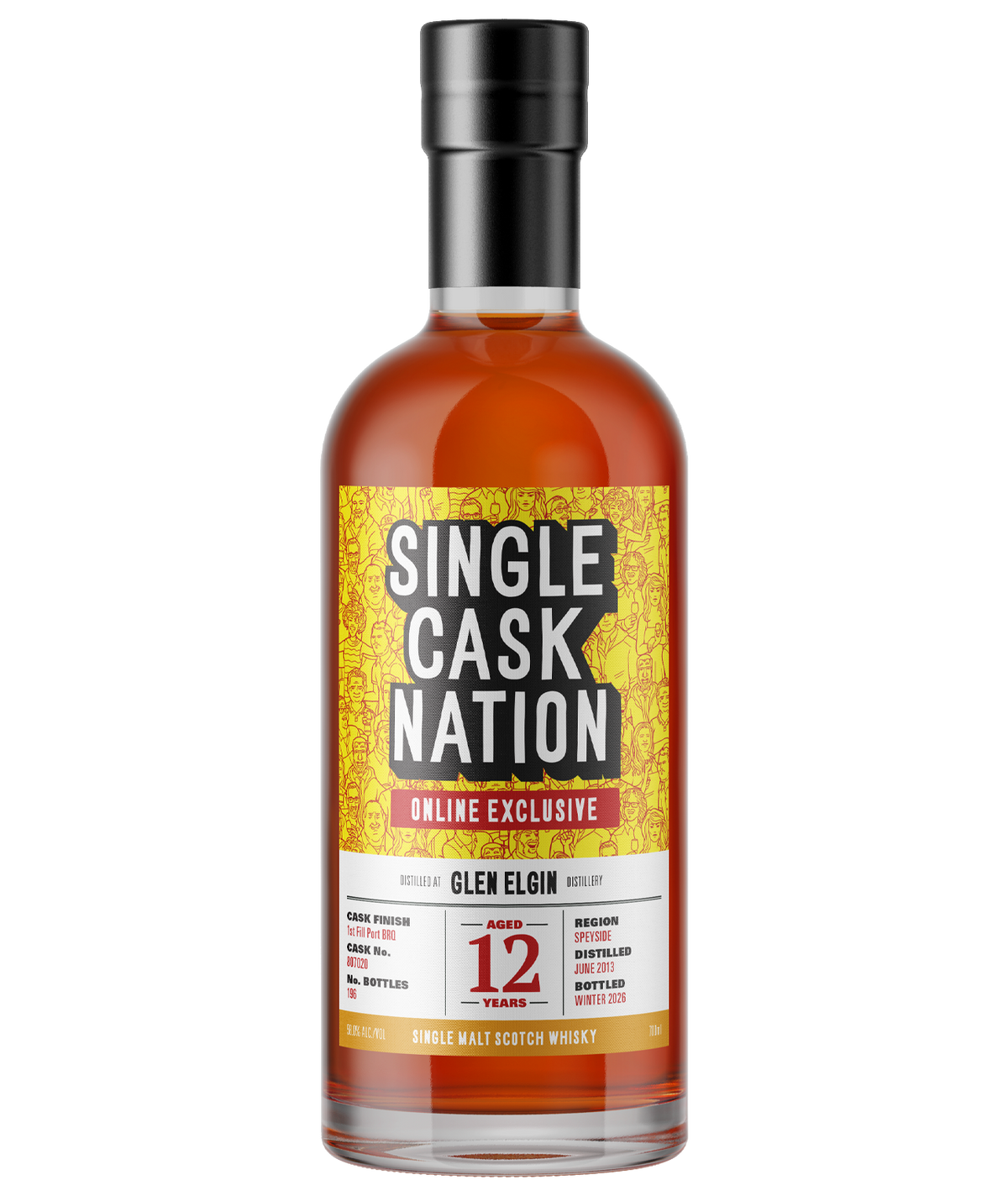 Glen Elgin 12 Year Old Port Barrique – Single Cask Nation