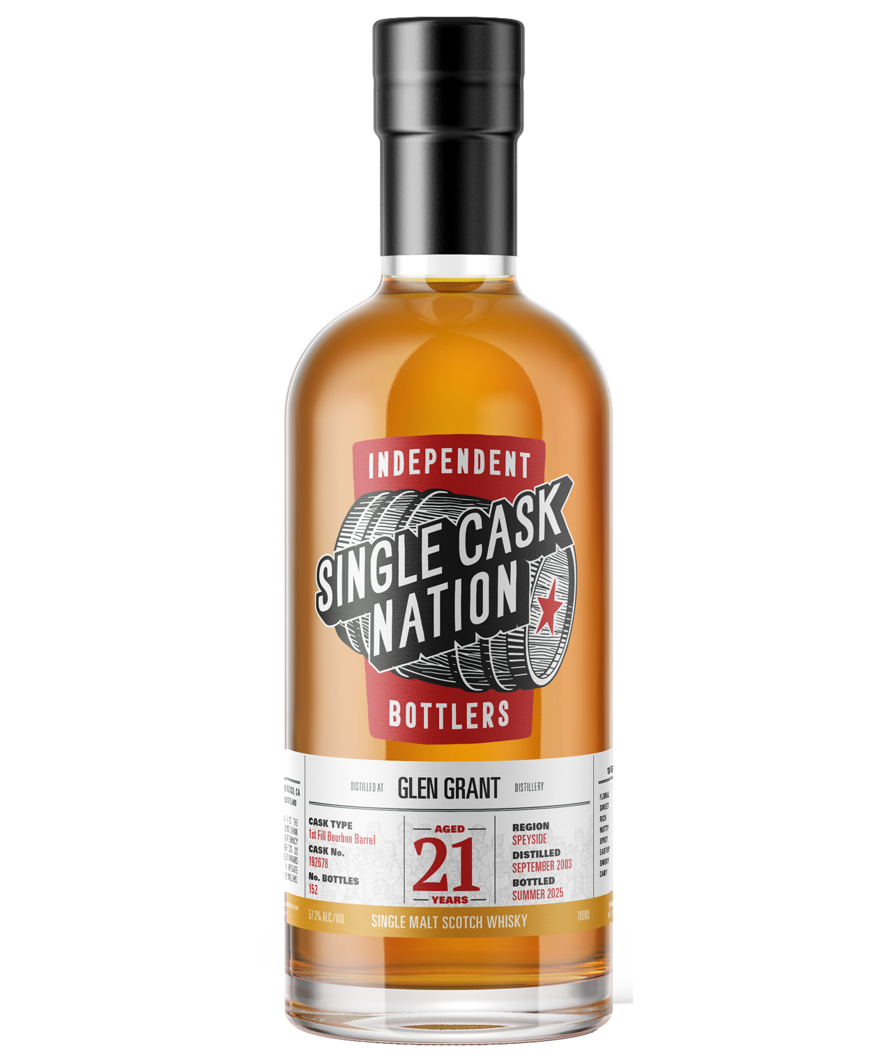 Glen Grant 21 Year Old, US Retail Release # 14 – Single Cask Nation